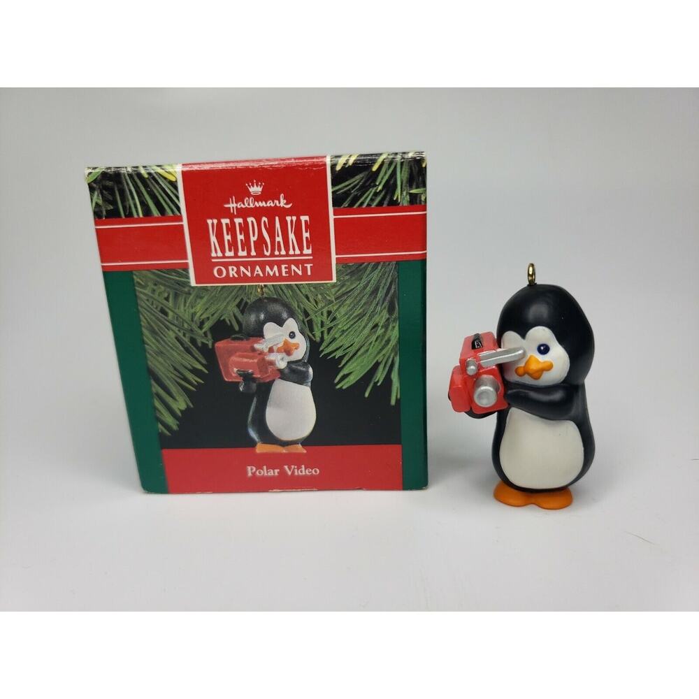1990 Hallmark Polar Video Ornament U84/4633